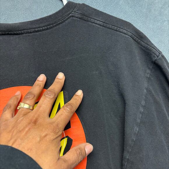 Santa Cruz Sponge Bob Shirt Nickelodeon Double Sided Skater Grunge Patrick Star - Picture 3 of 10